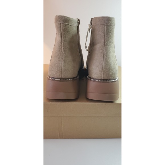 Lucky Brand Chameli Dune WP Suede Waterproof Ankle Lug Boots LK-CHAMELI 9M - Picture 4 of 14
